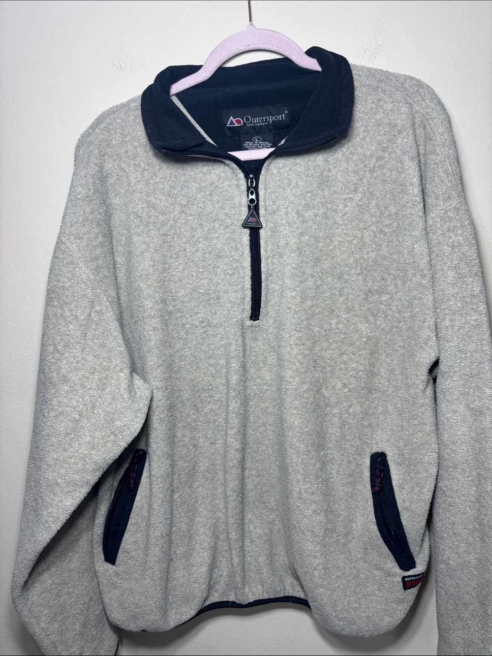 Men's Quarter-Zip Fleece Pullover